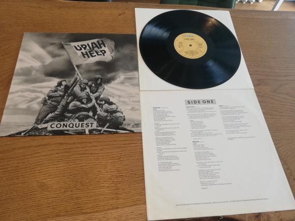 Uriah Heep Conquest 1980 Bronze 201655 Deutsche Pressung VG+/VG+